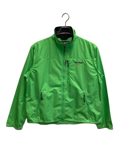 POLO SPORT（ポロスポーツ）POLO SPORT (ポロスポーツ) ジップアップジャケット グリーン サイズ:Mの古着・服飾アイテム