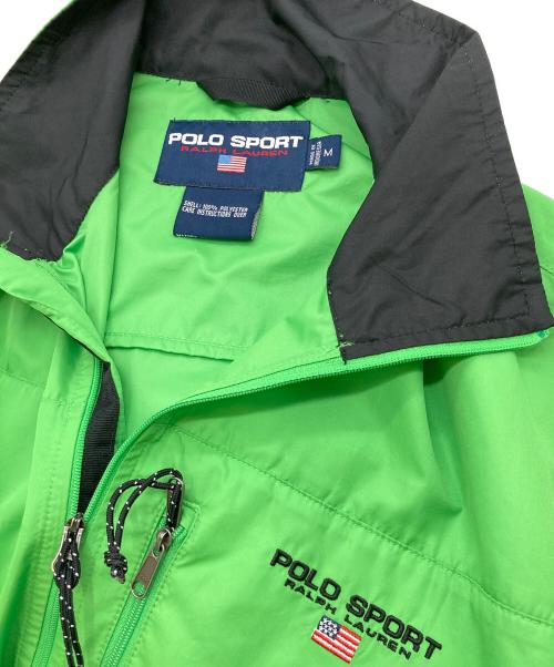 POLO SPORT（ポロスポーツ）POLO SPORT (ポロスポーツ) ジップアップジャケット グリーン サイズ:Mの古着・服飾アイテム