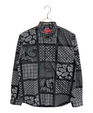 SUPREME シュプリーム　Paisley Grid Shirt 3043003110144182_01_8043w.jpeg