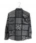 Supreme (シュプリーム) Paisley Grid Shirt ブラック サイズ:M：10000円