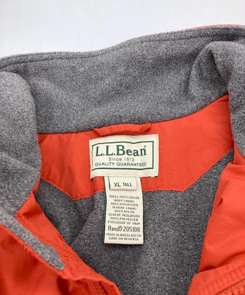 L.L.Bean（エルエルビーン）L.L.Bean (エルエルビーン) ナイロンシェルジャケット オレンジ サイズ:XLの古着・服飾アイテム