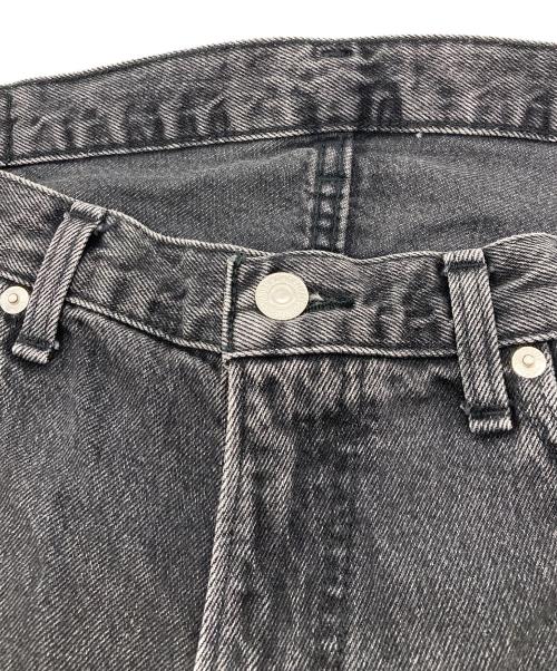 orSlow（オアスロウ）orSlow (オアスロウ) ワイドデニムパンツ グレー サイズ:Lの古着・服飾アイテム