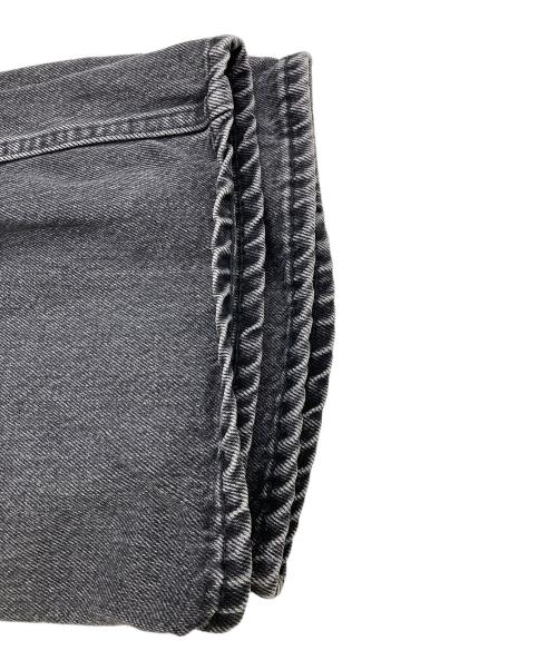 orSlow（オアスロウ）orSlow (オアスロウ) ワイドデニムパンツ グレー サイズ:Lの古着・服飾アイテム