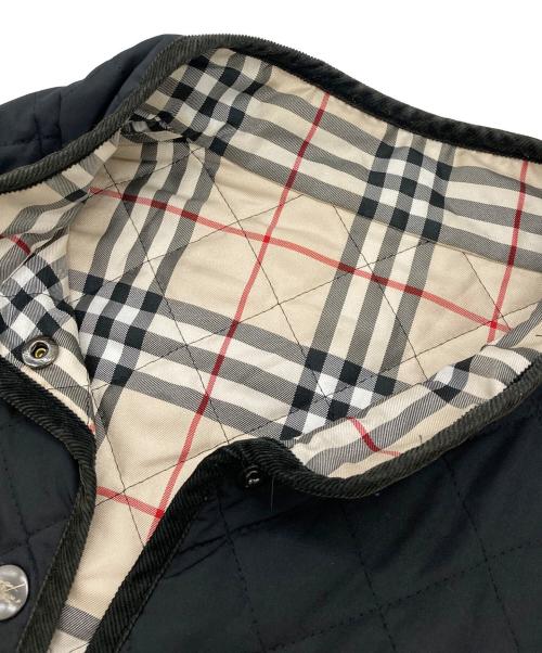 BURBERRY LONDON（バーバリーロンドン）BURBERRY LONDON (バーバリーロンドン) ノバチェックキルティングコート ブラック サイズ:Mの古着・服飾アイテム