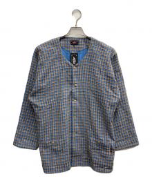 ROTAR（ローター）の古着「Double Gauze Check Work Shirt」｜ブルー