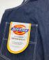 中古・古着 Dickies (ディッキーズ) ジップオーバーオール インディゴ サイズ:XL 未使用品：4500円