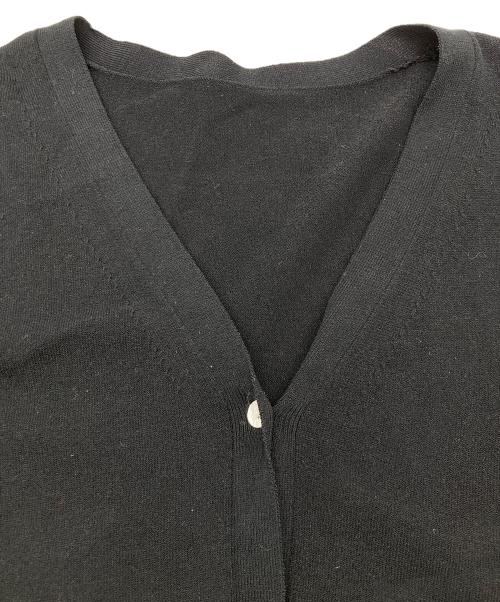 SOEJU（ソージュ）SOEJU (ソージュ) Vネックニットカーディガン ブラック サイズ:Mの古着・服飾アイテム