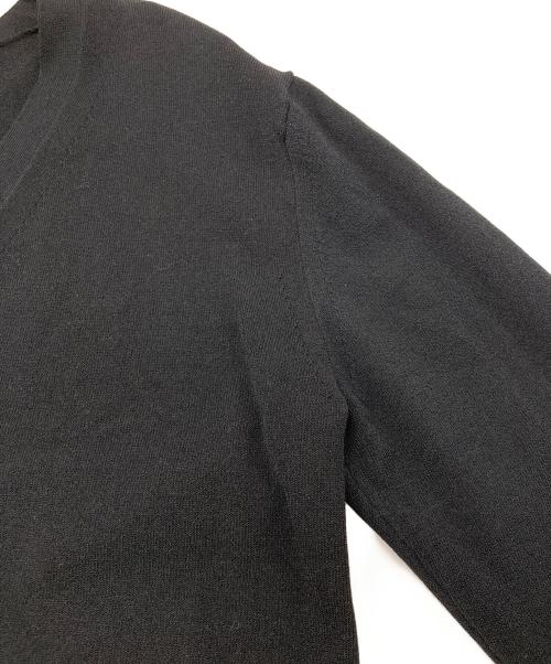 SOEJU（ソージュ）SOEJU (ソージュ) Vネックニットカーディガン ブラック サイズ:Mの古着・服飾アイテム