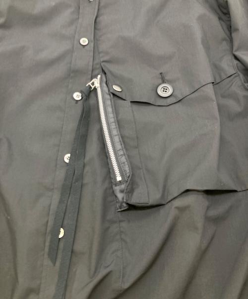 Tamme（タム）Tamme (タム) TYPEWRITER DRESS SHIRT ブラック サイズ:Ⅱの古着・服飾アイテム