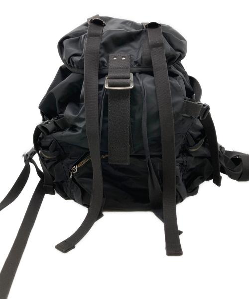 GROUND Y（グラウンドワイ）GROUND Y (グラウンドワイ) NYLON TWILL BELT BACKPACK ブラックの古着・服飾アイテム