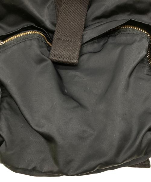 GROUND Y（グラウンドワイ）GROUND Y (グラウンドワイ) NYLON TWILL BELT BACKPACK ブラックの古着・服飾アイテム