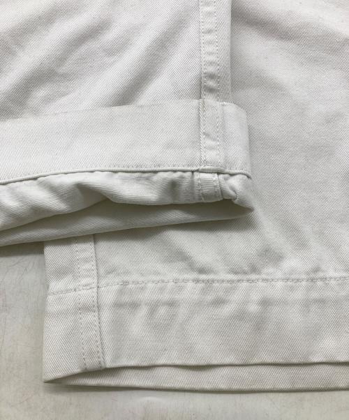 ゴーシュ（ゴーシュ）ゴーシュ (ゴーシュ) カツラギワイドパンツ ホワイト サイズ:2の古着・服飾アイテム