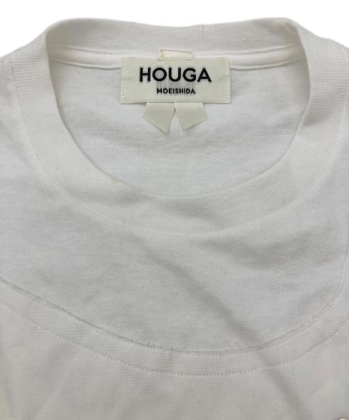 HOUGA MOE ISHIDA（モエ イシダ）HOUGA MOE ISHIDA (モエ イシダ) 24ss riddle T ホワイト サイズ:表記なしの古着・服飾アイテム