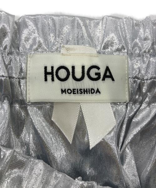 HOUGA MOE ISHIDA（モエ イシダ）HOUGA MOE ISHIDA (モエ イシダ) kiki frill dress シルバー サイズ:表記なしの古着・服飾アイテム