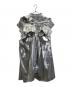 HOUGA MOE ISHIDA (モエ イシダ) kiki frill dress シルバー サイズ:表記なし：14000円