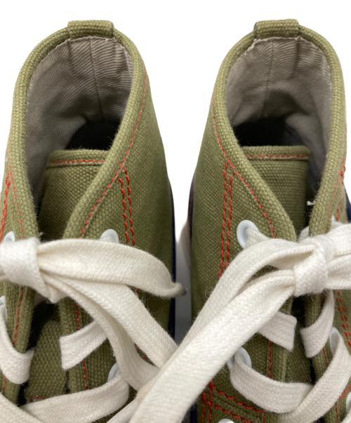 MARNI（マルニ）MARNI (マルニ) ドッキングハイカットスニーカー ネイビー×カーキ サイズ:36の古着・服飾アイテム