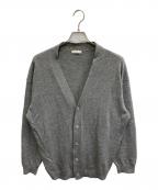 ATONエイトン）の古着「WOOL WASHI OVERSIZED CARDIGAN」｜グレー