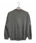 ATON (エイトン) WOOL WASHI OVERSIZED CARDIGAN グレー サイズ:06：6000円
