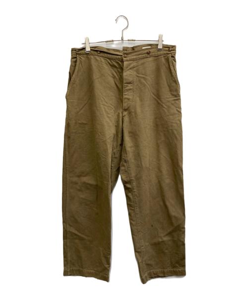 COMOLI（コモリ）COMOLI (コモリ) コットンシルク オーバーパンツ カーキ サイズ:Sの古着・服飾アイテム