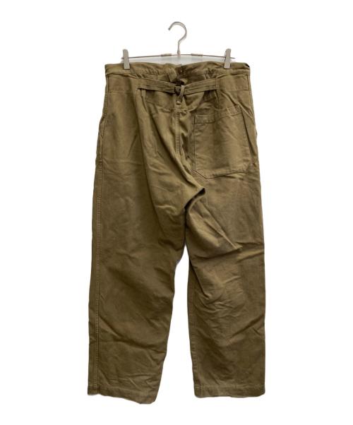 COMOLI（コモリ）COMOLI (コモリ) コットンシルク オーバーパンツ カーキ サイズ:Sの古着・服飾アイテム