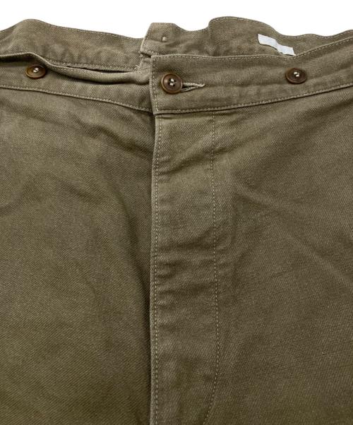 COMOLI（コモリ）COMOLI (コモリ) コットンシルク オーバーパンツ カーキ サイズ:Sの古着・服飾アイテム