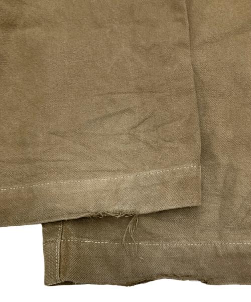 COMOLI（コモリ）COMOLI (コモリ) コットンシルク オーバーパンツ カーキ サイズ:Sの古着・服飾アイテム