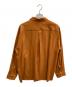 ANCELLM (アンセルム) WOOL FLANNEL SHIRT オレンジ サイズ:L：13000円
