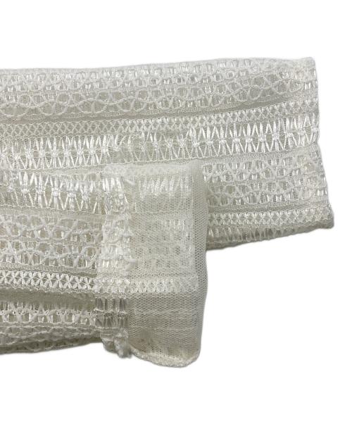 JILL STUART（ジルスチュアート）JILL STUART (ジルスチュアート) ソフトケミカルレースワンピース ベージュ サイズ:4の古着・服飾アイテム