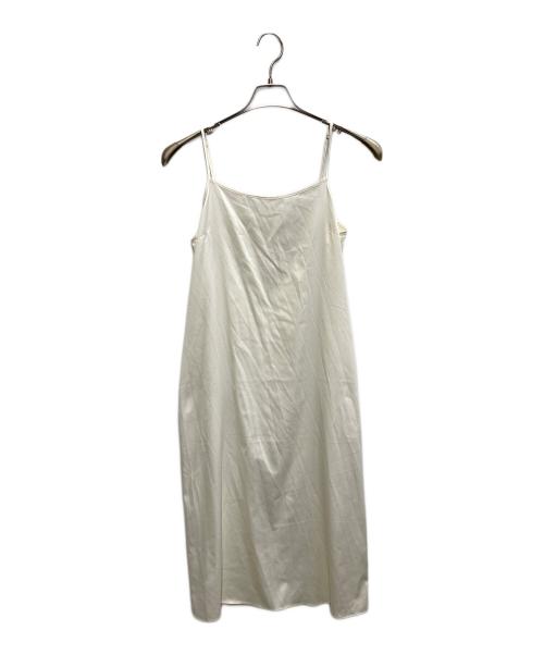 JILL STUART（ジルスチュアート）JILL STUART (ジルスチュアート) ソフトケミカルレースワンピース ベージュ サイズ:4の古着・服飾アイテム