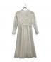JILL STUART (ジルスチュアート) ソフトケミカルレースワンピース ベージュ サイズ:4：5000円