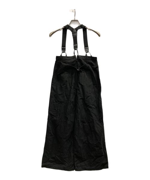 Spick and Span（スピック＆スパン）Spick and Span (スピックアンドスパン) サスペンダー付きワーカーパンツ ブラック サイズ:38の古着・服飾アイテム