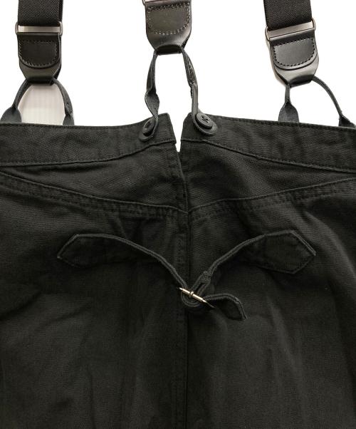 Spick and Span（スピック＆スパン）Spick and Span (スピックアンドスパン) サスペンダー付きワーカーパンツ ブラック サイズ:38の古着・服飾アイテム