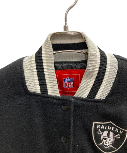 NFL（エヌエフエル）NFL (エヌエフエル) ウールスタジャン ブラック サイズ:Sの古着・服飾アイテム