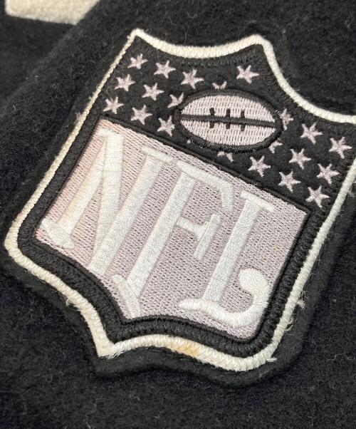 NFL（エヌエフエル）NFL (エヌエフエル) ウールスタジャン ブラック サイズ:Sの古着・服飾アイテム