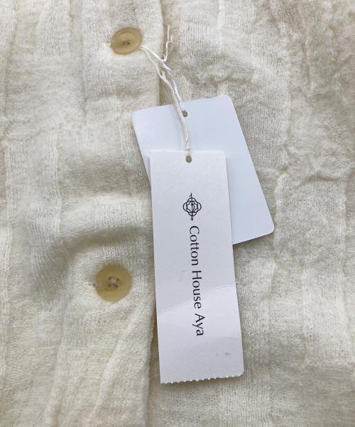 Cotton House Aya（コットンハウス アヤ）Cotton House Aya (コットンハウス アヤ) ウールシャツ ベージュ サイズ:M 未使用品の古着・服飾アイテム