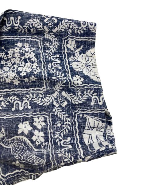 reyn spooner（レイン スプナー）reyn spooner (レイン スプナー) ハワイ製 ビキニタグ ハワイアン アロハシャツ ネイビー サイズ:Mの古着・服飾アイテム