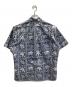 reyn spooner (レイン スプナー) ハワイ製 ビキニタグ ハワイアン アロハシャツ ネイビー サイズ:M：5000円