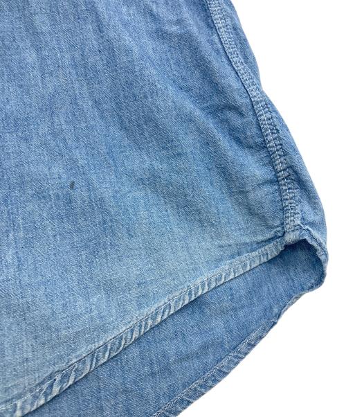 Prentiss（プレンティス）Prentiss (プレンティス) 80’Sシャツ ネイビー サイズ:Mの古着・服飾アイテム