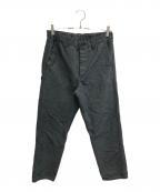 orSlowオアスロウ）の古着「コットンウールパンツ」｜グレー