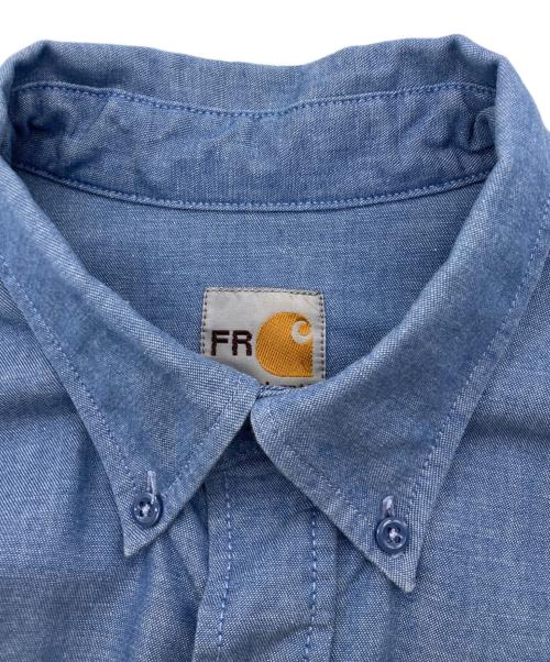 CarHartt（カーハート）CarHartt (カーハート) シャツ/Flame-Resistant Chambray Shir スカイブルー サイズ:Lの古着・服飾アイテム