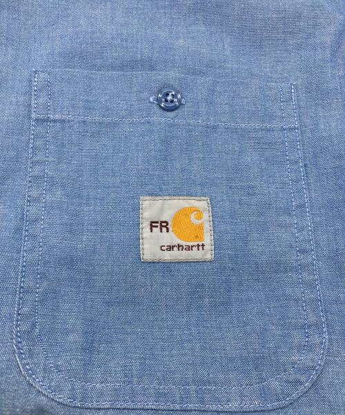 CarHartt（カーハート）CarHartt (カーハート) シャツ/Flame-Resistant Chambray Shir スカイブルー サイズ:Lの古着・服飾アイテム