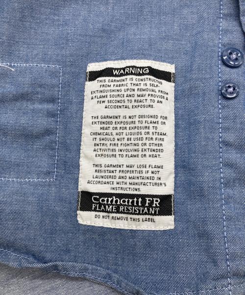 CarHartt（カーハート）CarHartt (カーハート) シャツ/Flame-Resistant Chambray Shir スカイブルー サイズ:Lの古着・服飾アイテム