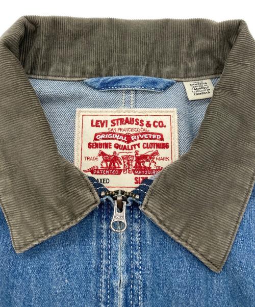 LEVI'S（リーバイス）LEVI'S (リーバイス) ジップカバーオール インディゴ サイズ:XLの古着・服飾アイテム