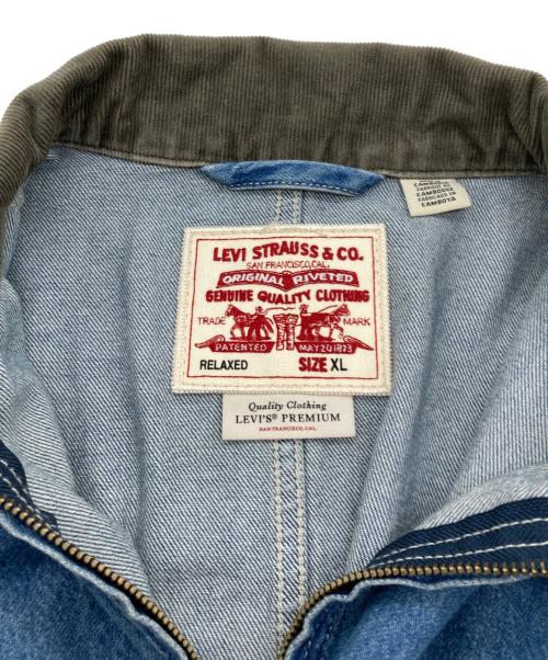 LEVI'S（リーバイス）LEVI'S (リーバイス) ジップカバーオール インディゴ サイズ:XLの古着・服飾アイテム