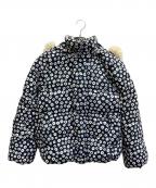 HELLY HANSENヘリーハンセン）の古着「中綿ファー付きジャケット」｜ホワイト×ネイビー