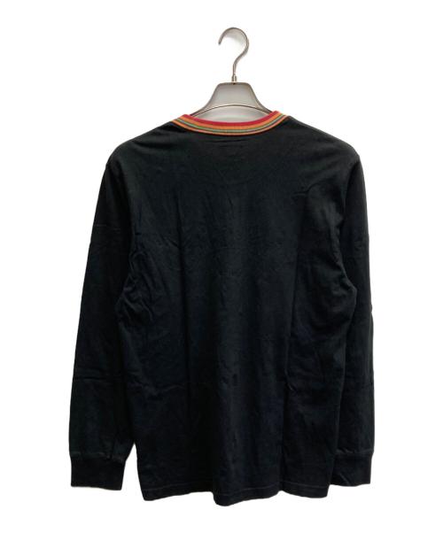 SUPREME（シュプリーム）SUPREME (シュプリーム) Multicolor Striped Rib L/S ブラック サイズ:Mの古着・服飾アイテム