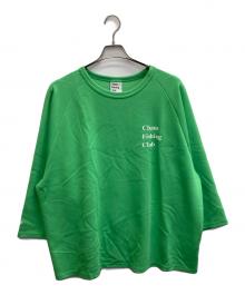 CHAOS FISHING CLUB（カオスフィッシングクラブ）の古着「スウェット」｜黄緑
