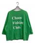 CHAOS FISHING CLUB (カオスフィッシングクラブ) スウェット 黄緑 サイズ:L：3000円