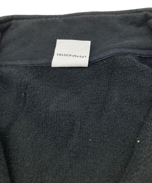 CHAOS FISHING CLUB（カオスフィッシングクラブ）CHAOS FISHING CLUB (カオスフィッシングクラブ) ハーフジップスウェット ブラック サイズ:XLの古着・服飾アイテム