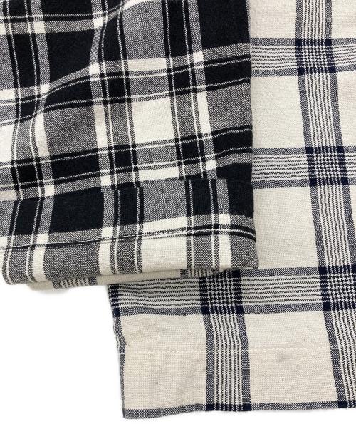 kamikazeattack（カミカゼアタック）kamikazeattack (カミカゼアタック) チェックパンツ ブラック×ホワイト サイズ:XLの古着・服飾アイテム